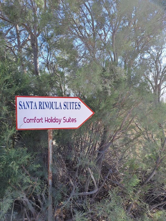 Santa Rinoula Suites Sea Sunset Views Adults Only Megalochori  Exteriör bild