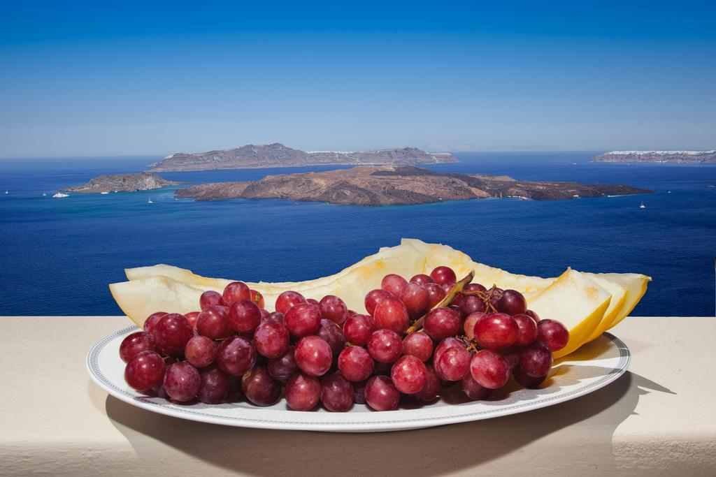 Santa Rinoula Suites Sea Sunset Views Adults Only Megalochori  Exteriör bild