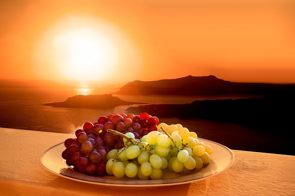 Santa Rinoula Suites Sea Sunset Views Adults Only Megalochori  Exteriör bild