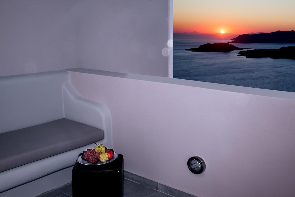 Santa Rinoula Suites Sea Sunset Views Adults Only Megalochori  Exteriör bild